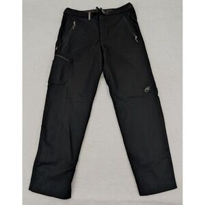 Cloudveil Switchback Pants Men's‎ L 36x32 Black Belted Nylon Schoeller Fabric